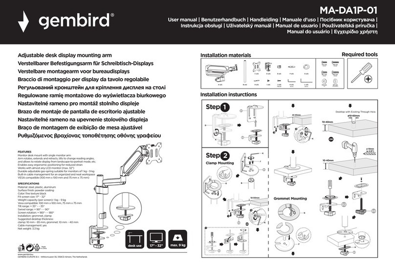 Gembird MA-DA1P-01 User manual