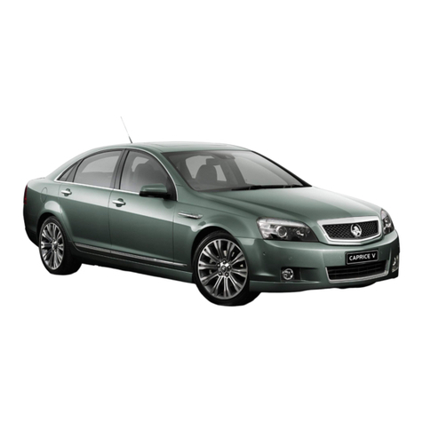 HOLDEN WN CAPRICE 2014 User guide HOLDEN WN CAPRICE 2014 User guide