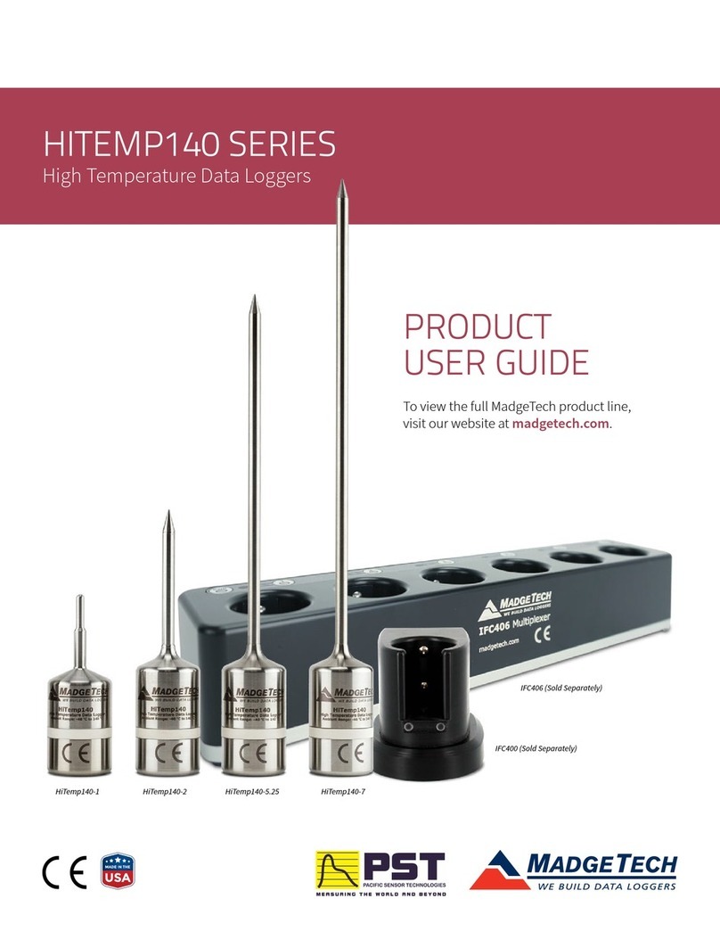 MadgeTech HiTemp140-5.25 Product user guide