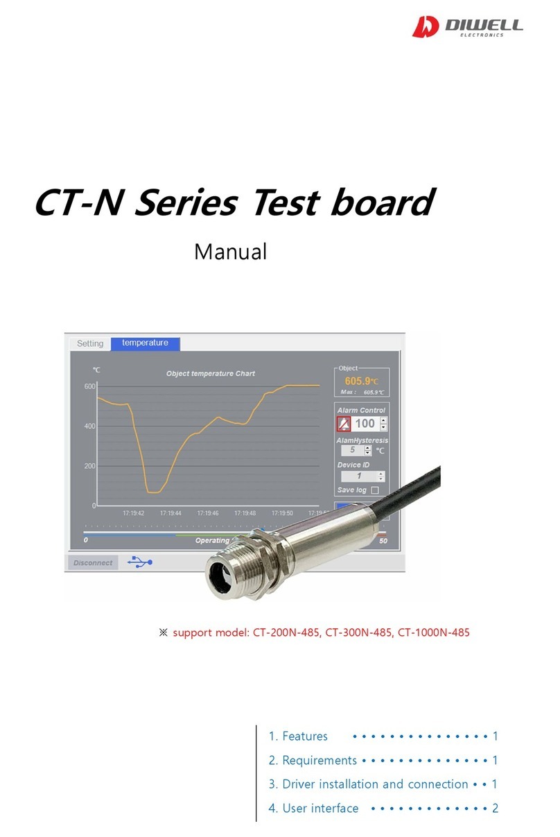 DIWELL CT-N Series manual
