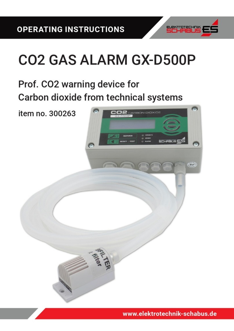 Elektrotechnik Schabus GX-D500P operating instructions