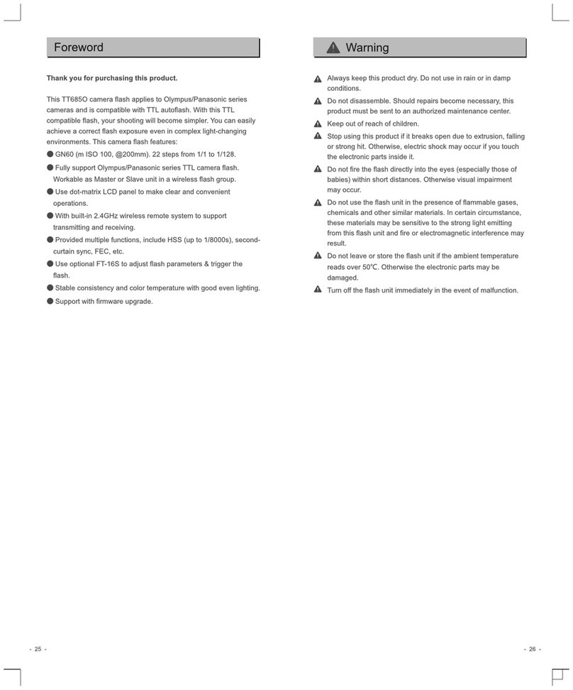 Thinklite TT685O User manual