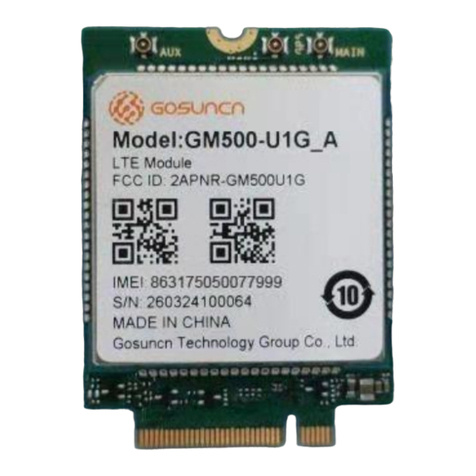 GOSUNCN GM500-U1G A Hardware development guide
