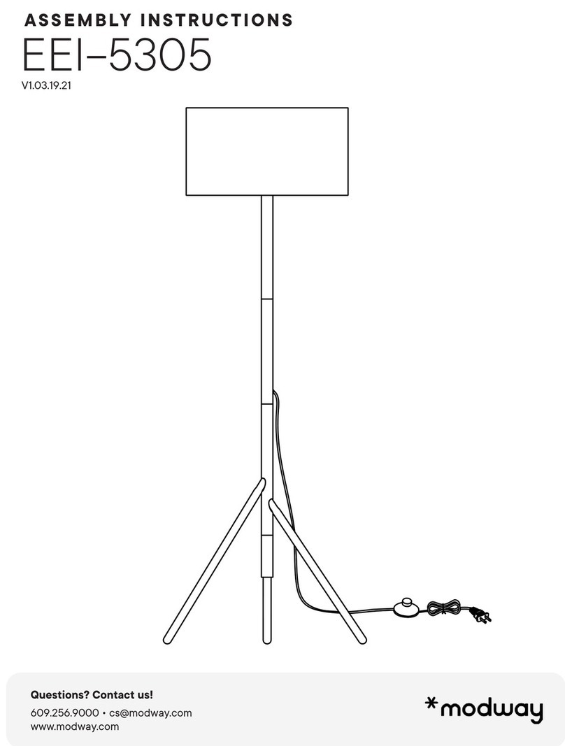 modway EEI-5305 Assembly instructions