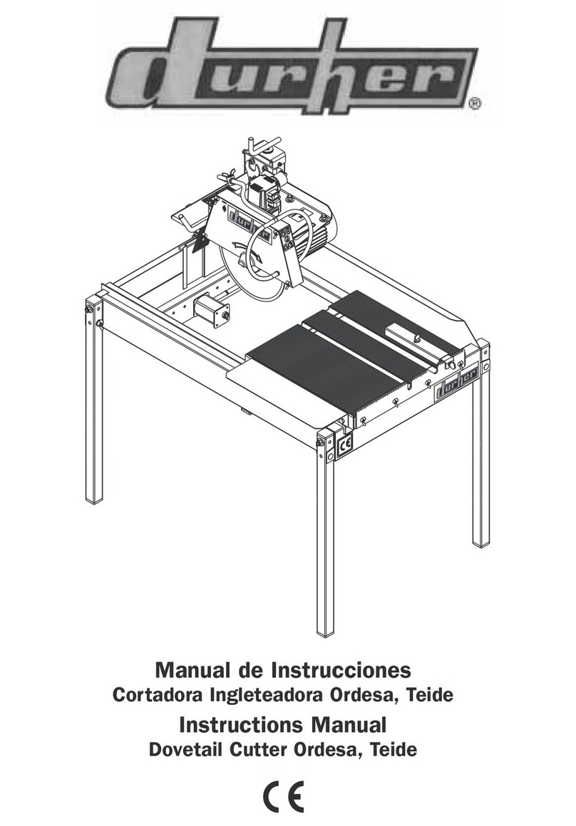 durher ORDESA M instruction manual