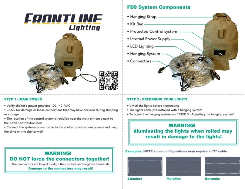 FrontLine FD9 User manual