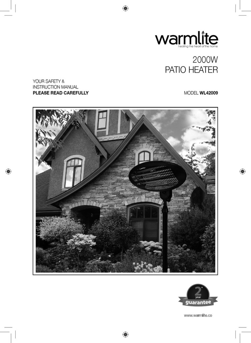 Warmlite WL42009 manual