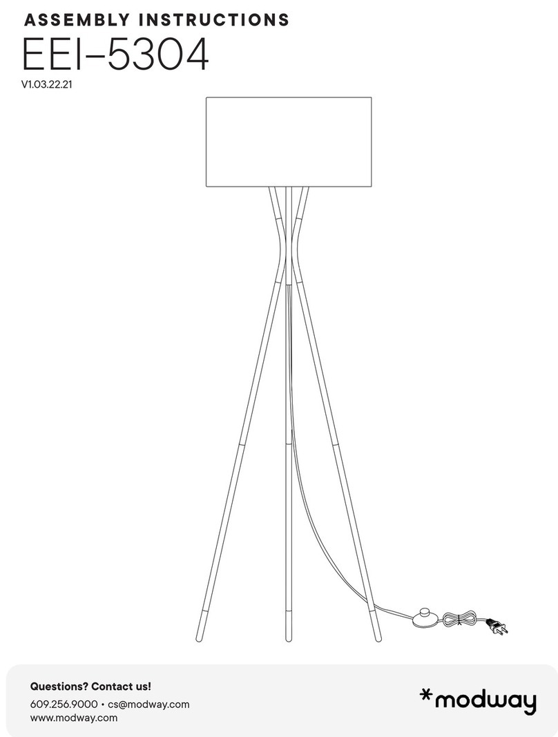 modway EEI-5304 Assembly instructions