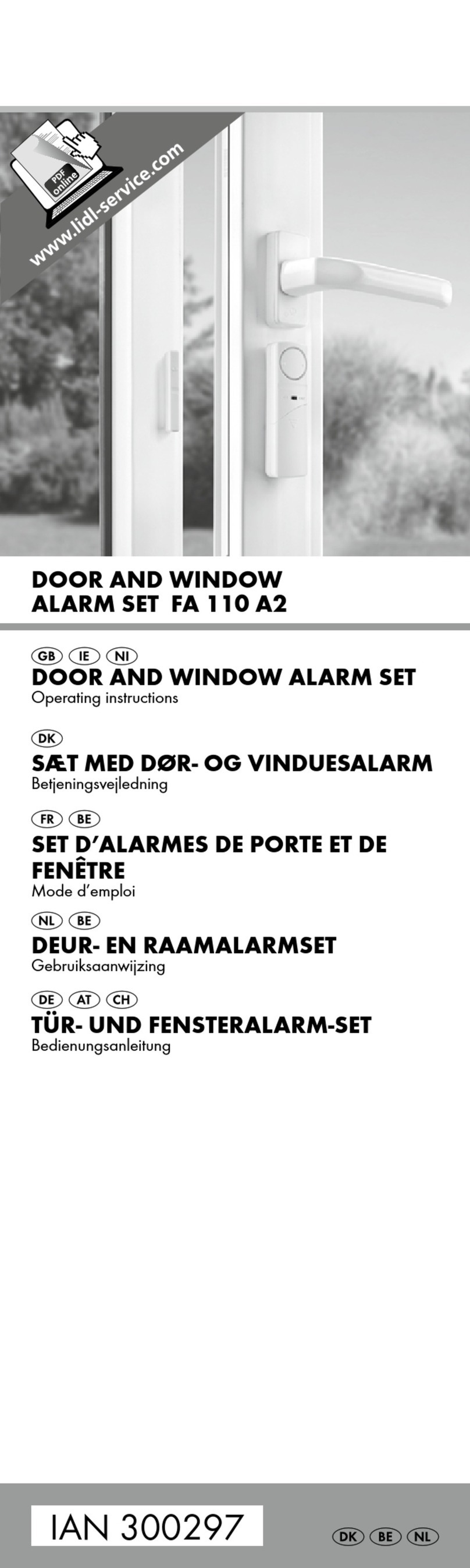 Kompernass FA 110 A2 operating instructions