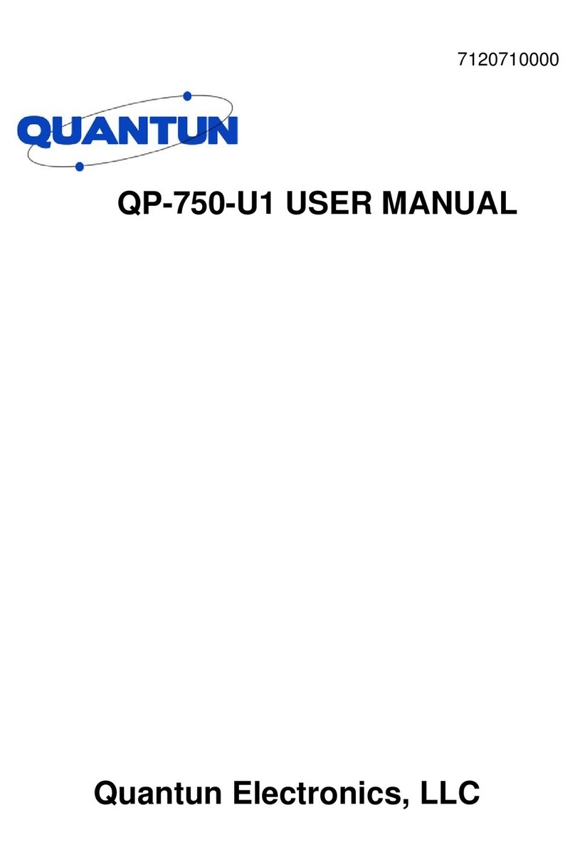 Quantum QP-750-U1 user manual