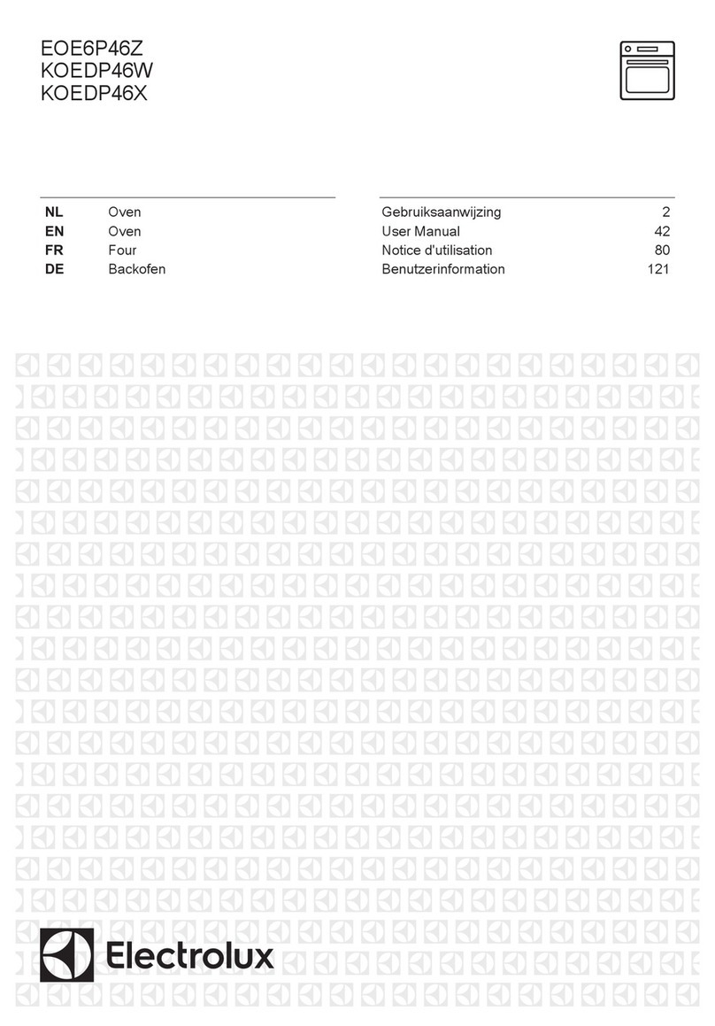 Electrolux EOE6P46Z user manual