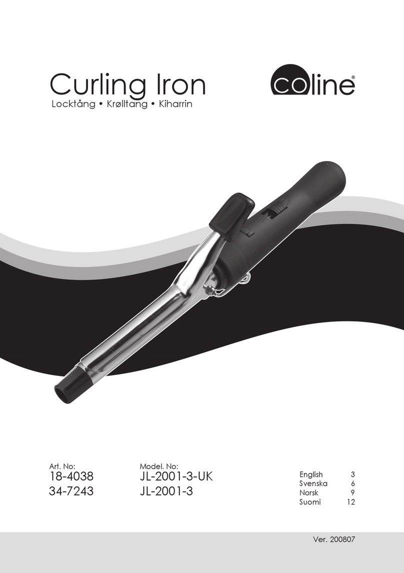 Coline JL-2001-3-UK User manual