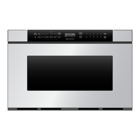 Sharp Microwave Drawer SMD2440JS User manual