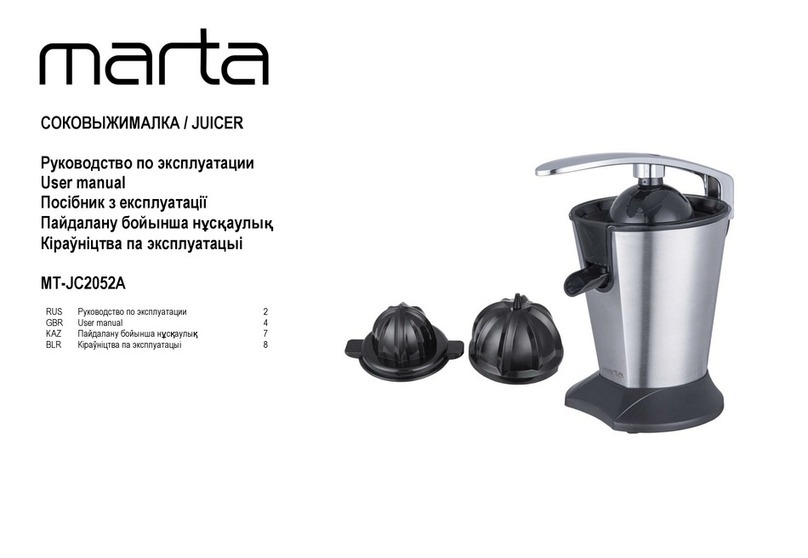 Marta MT-JC2052A user manual