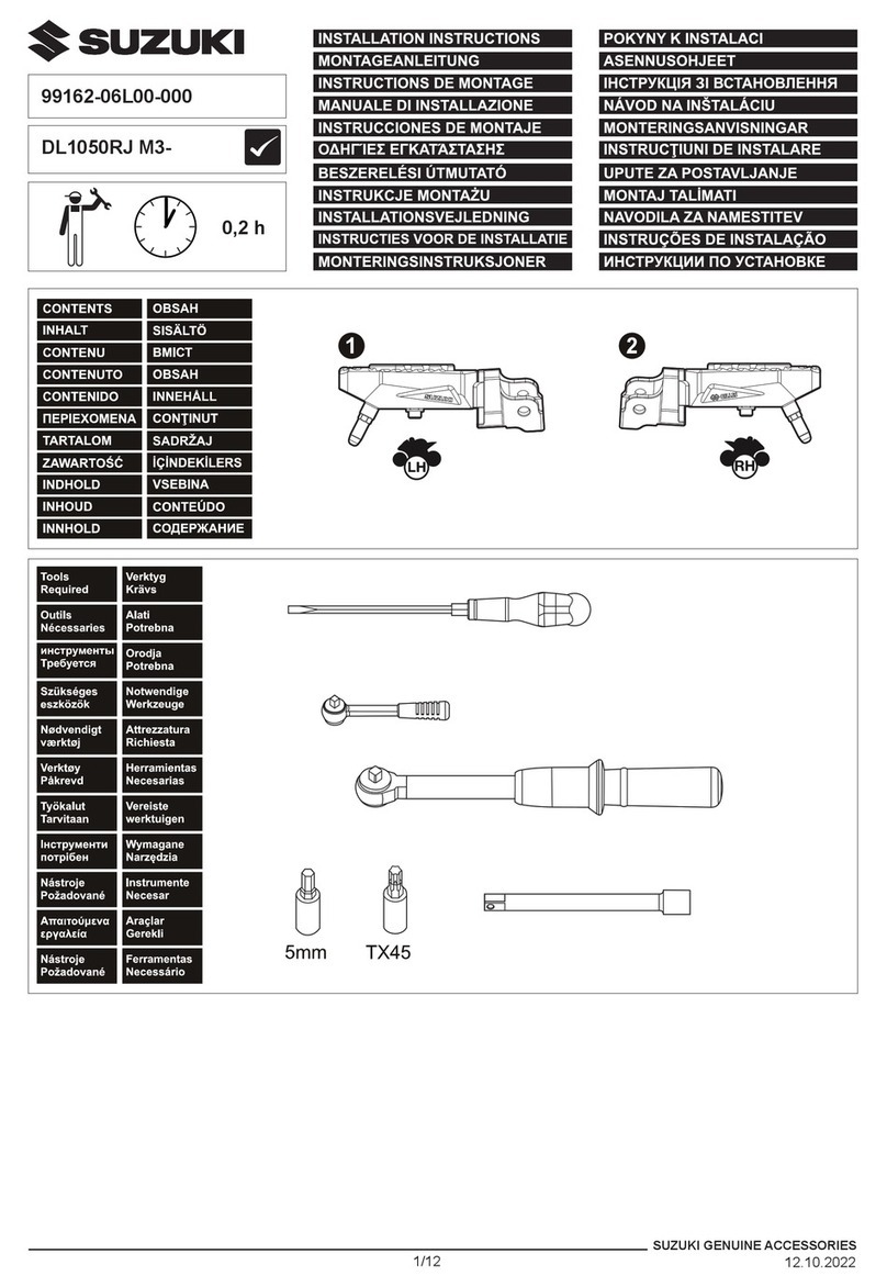 Suzuki 99162-06L00-000 User manual