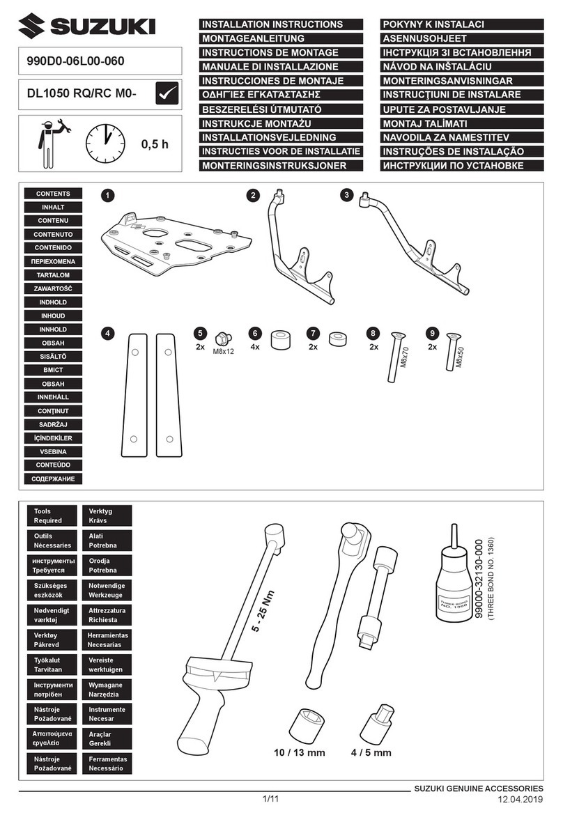 Suzuki 990D0-06L00-060 installation instructions