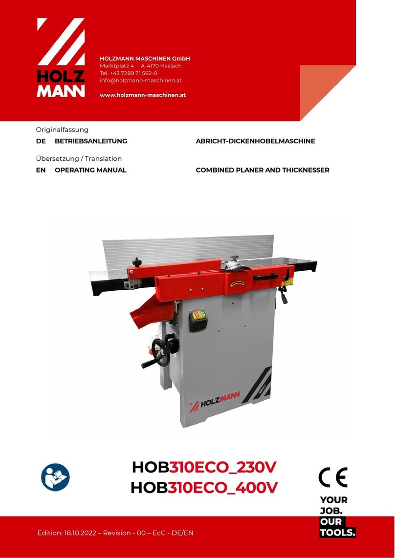 Holzmann HOB310ECO 230V operating manual