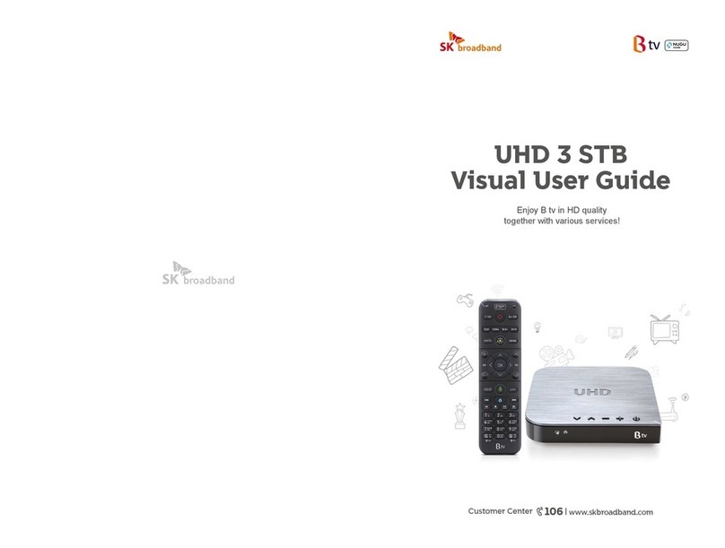 SK broadband UHD 3 STB user guide