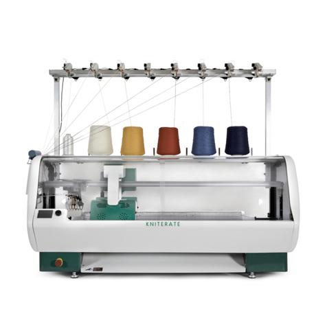 Kniterate Digital knitting machine Instruction and safety manual Kniterate Digital knitting machine Instruction and safety manual