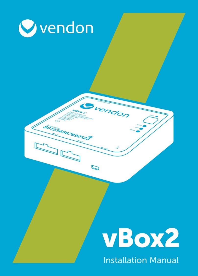 vendon vBox2 User manual