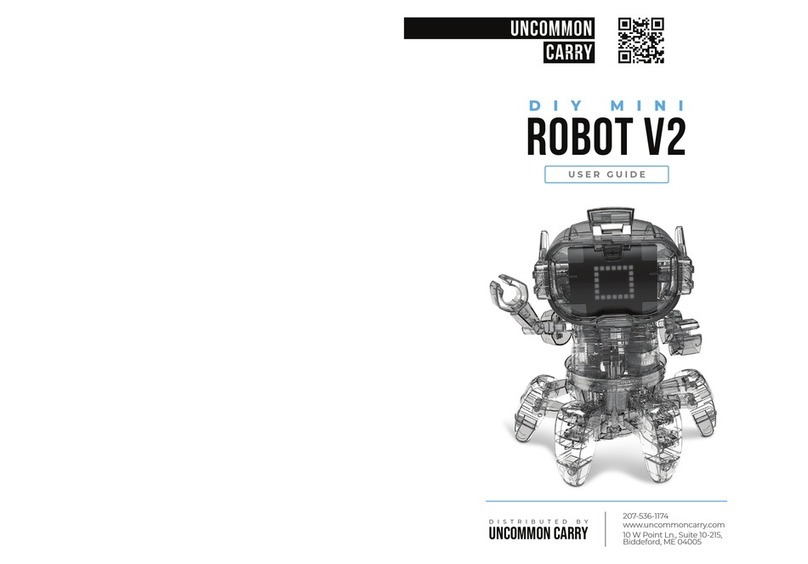UNCOMMON CARRY DIY MINI ROBOT V2 User manual