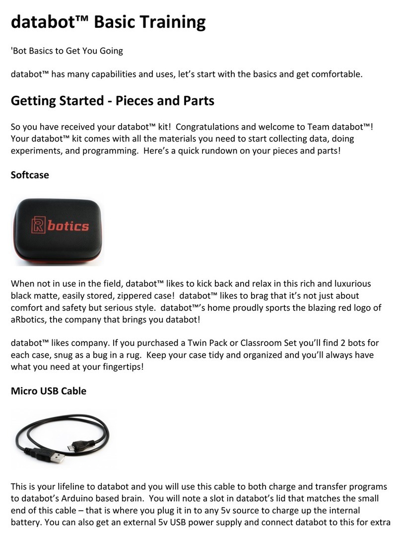 aRbotics databot Basic training manual