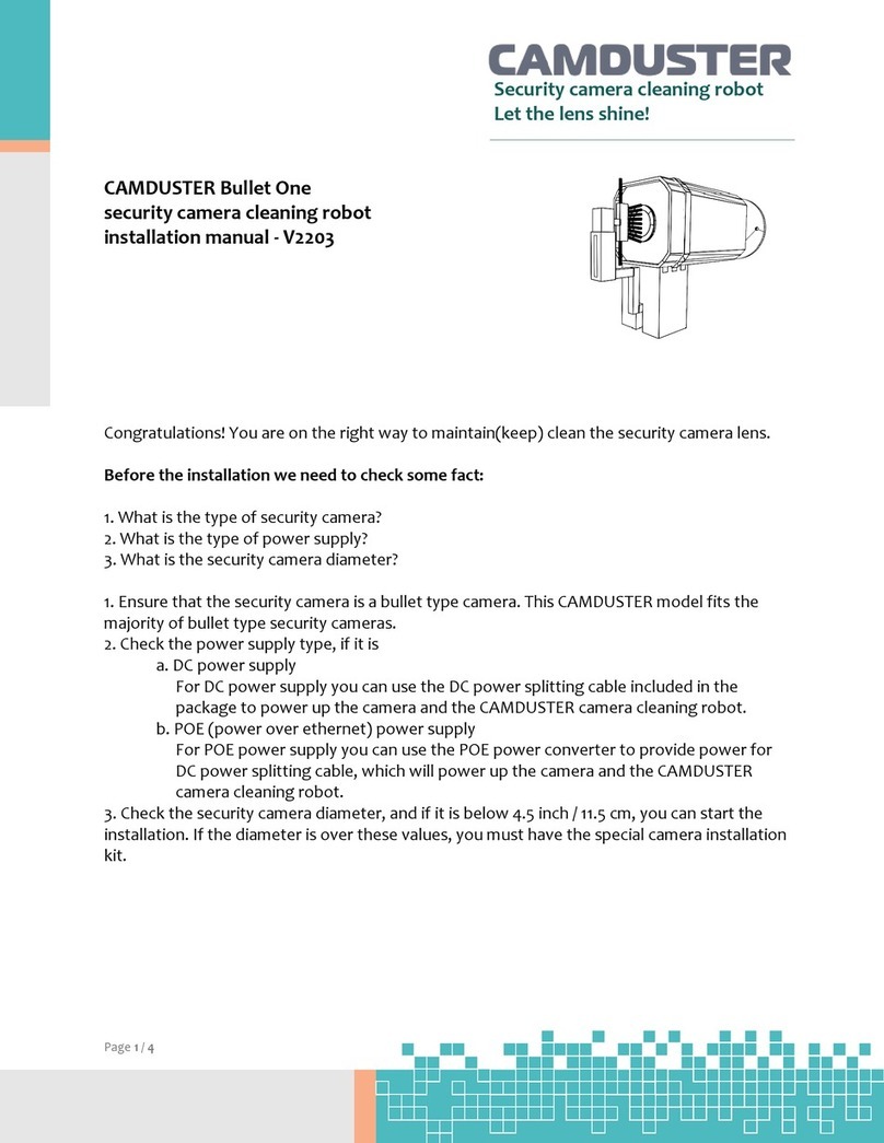 CAMDUSTER V2203 User manual