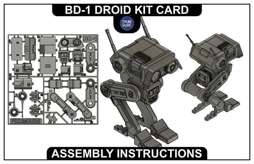 FIXUM DUDE BD-1 Assembly instructions