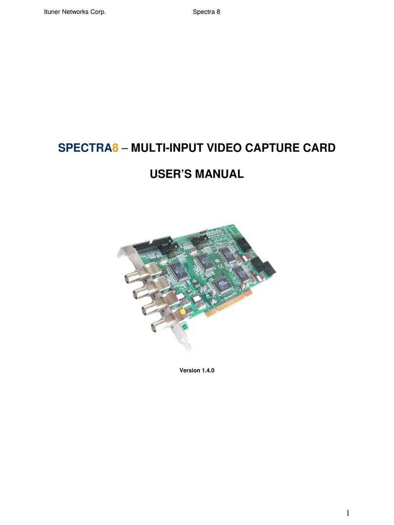Ituner Networks Spectra 8 User manual