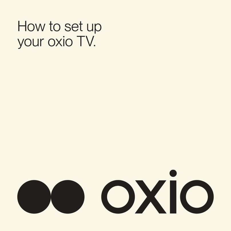 OXIO TV Receiver User manual