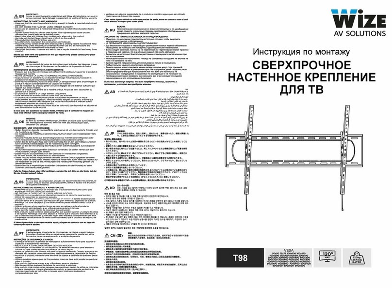 Wize T98 User manual