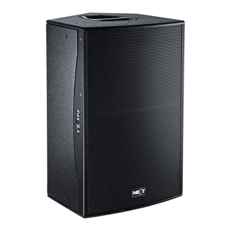 Next PROAUDIO PFA15 User manual