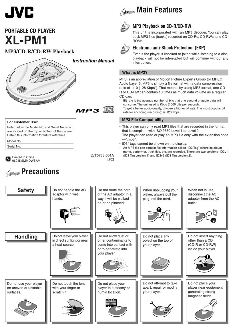 JVC XL-PM11C User manual