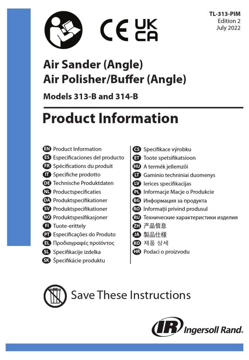 Ingersoll-Rand 313-B User manual