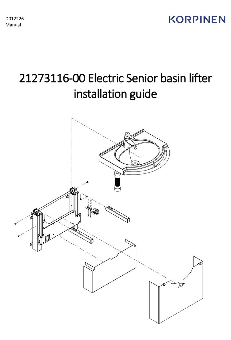 Korpinen Senior 21273116-00 installation guide