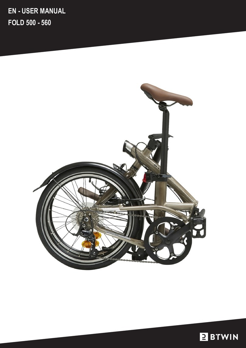 Btwin FOLD 500 user manual