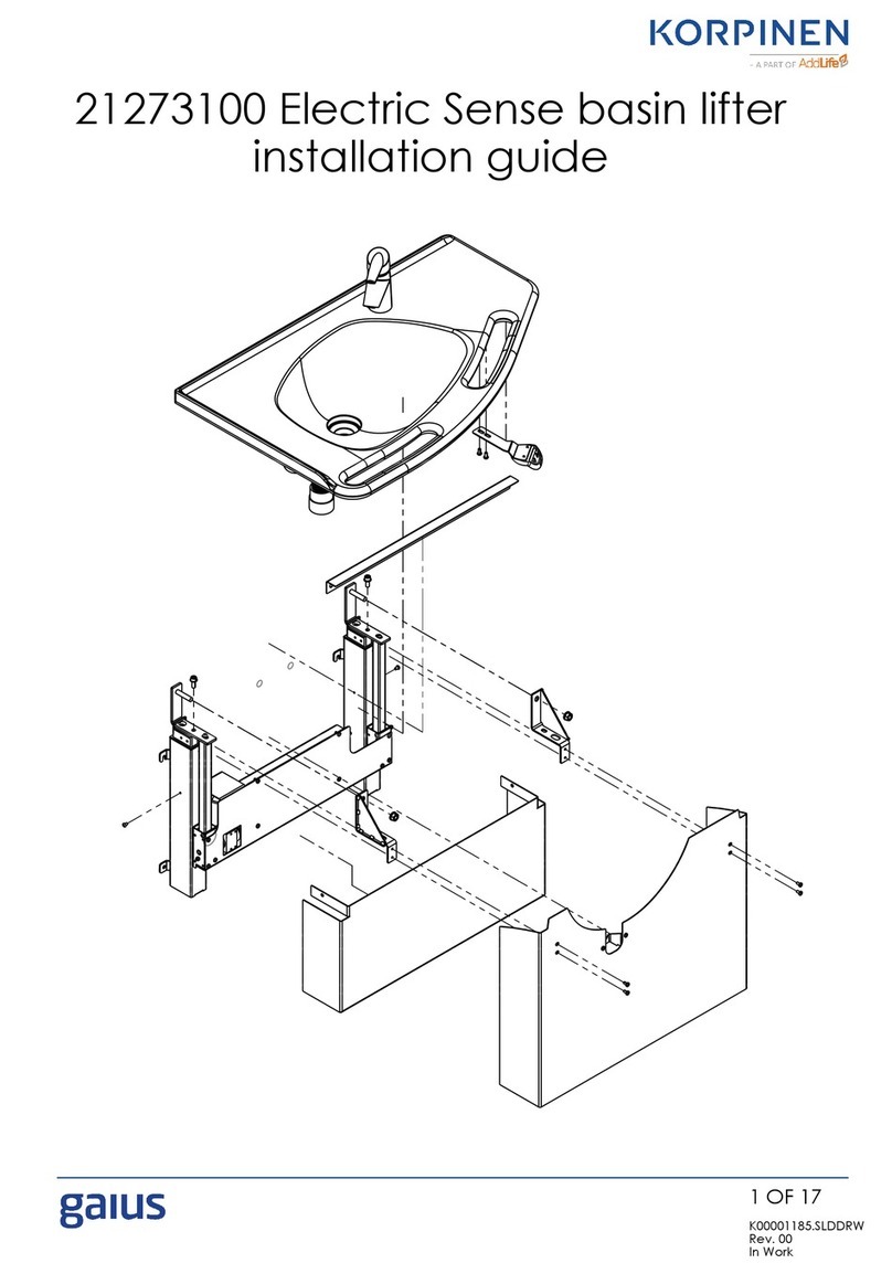 Korpinen Sense 21273100 installation guide