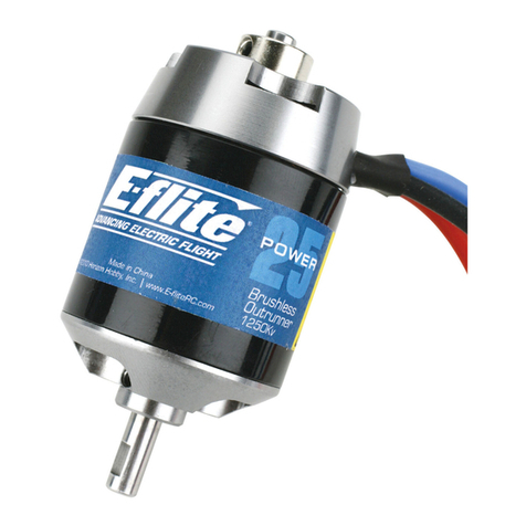 E-FLITE Power 25 User manual