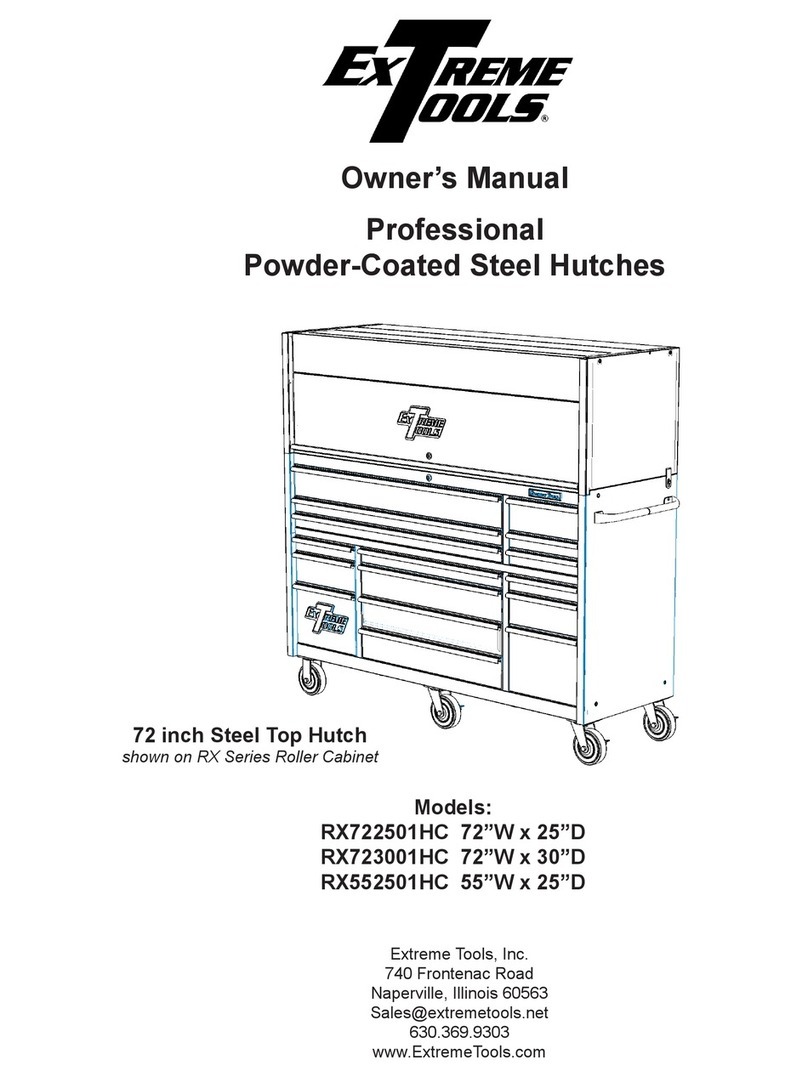 Extreme Tools RX722501HC User manual