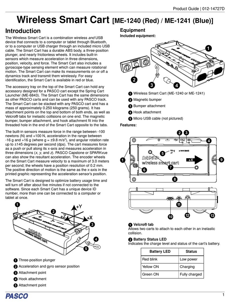 PASCO ME-1240 Product guide
