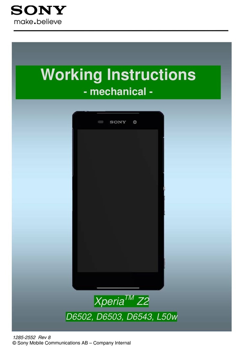 Sony Xperia Z2 User manual
