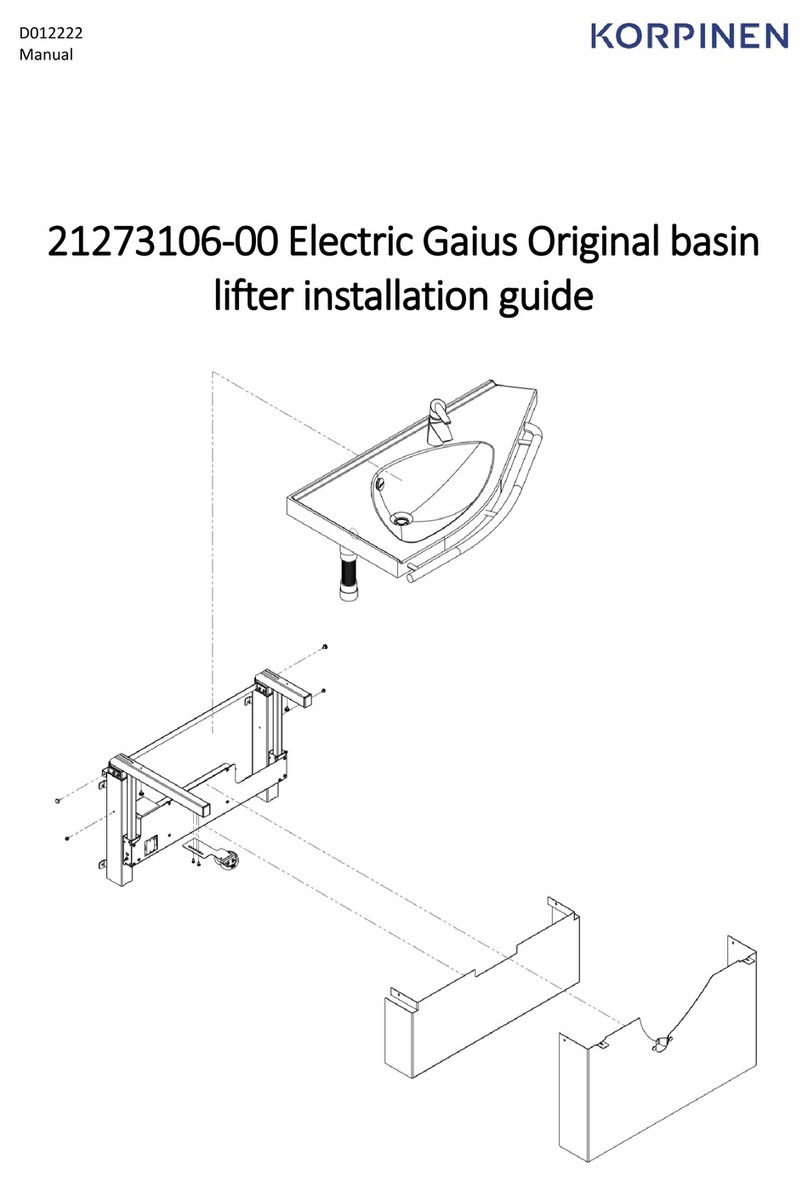 Korpinen Gaius Original 21273106-00 installation guide