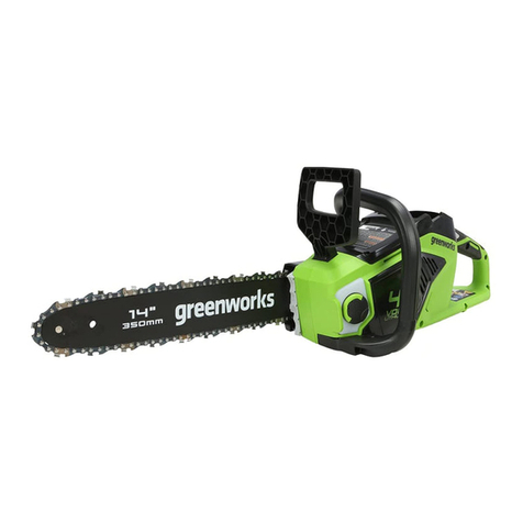 GreenWorks CS40L01 User manual