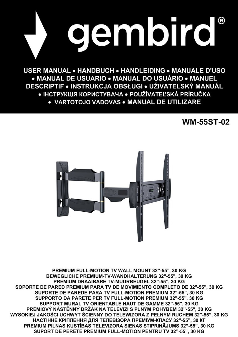 Gembird WM-55ST-02 User manual