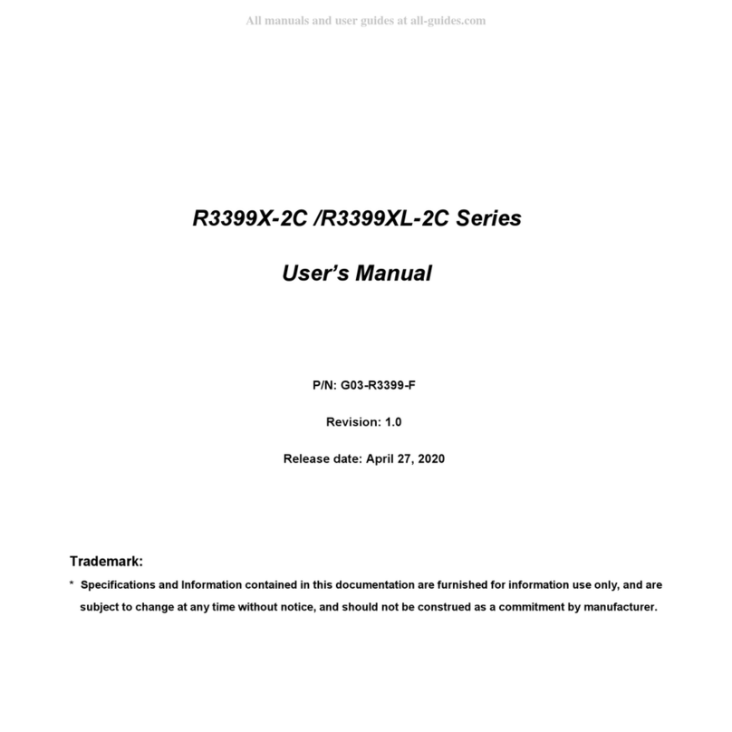 JETWAY R3399X-2C Series user manual