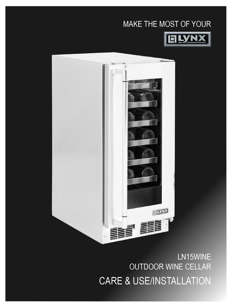 Lynx LN15WINE User manual