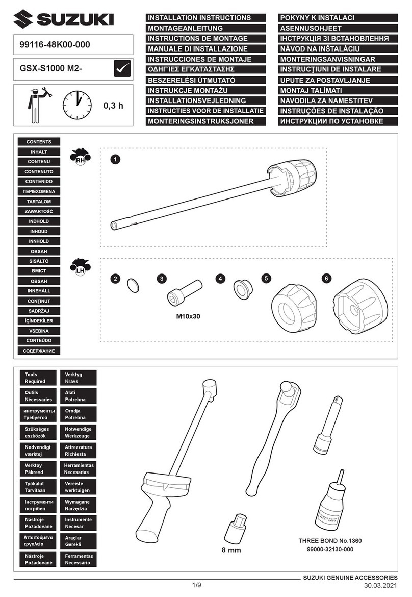 Suzuki 99116-48K00-000 installation instructions