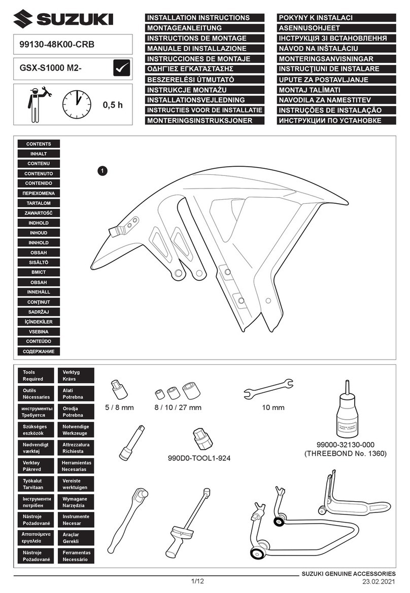 Suzuki 99130-48K00-CRB installation instructions