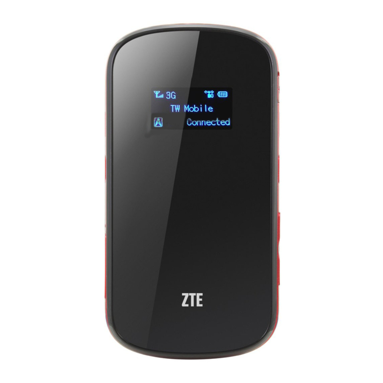 Zte MF80 User manual