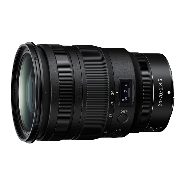 Nikon NIKKOR Z 24-70mm f/2 8 S user manual
